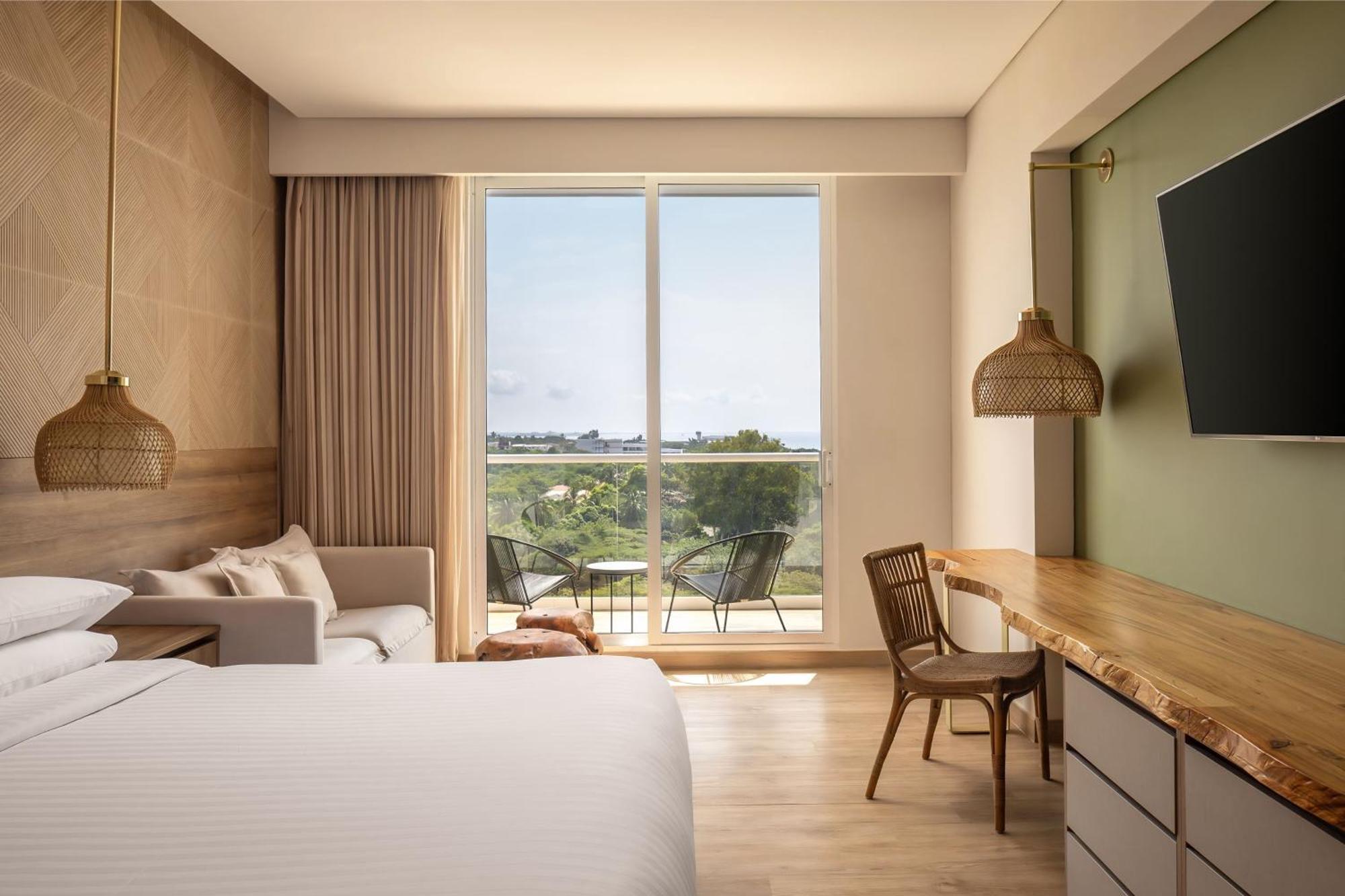 Santa Marta Marriott Resort Playa Dormida Zewnętrze zdjęcie A room at the hotel